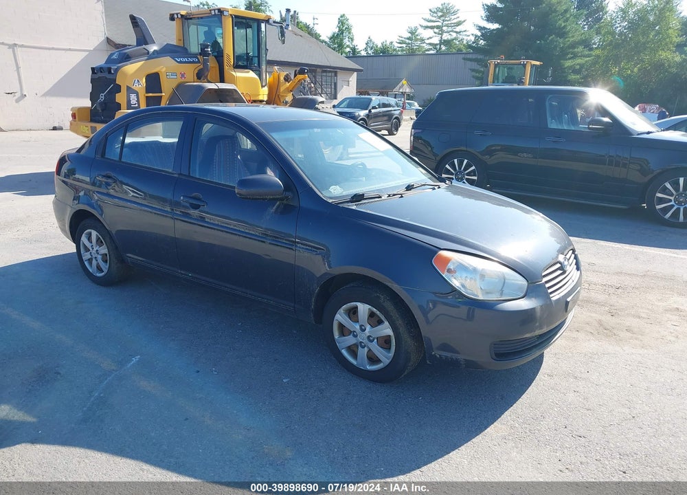 2011 HYUNDAI ACCENT GLS VIN: KMHCN4AC9BU602921