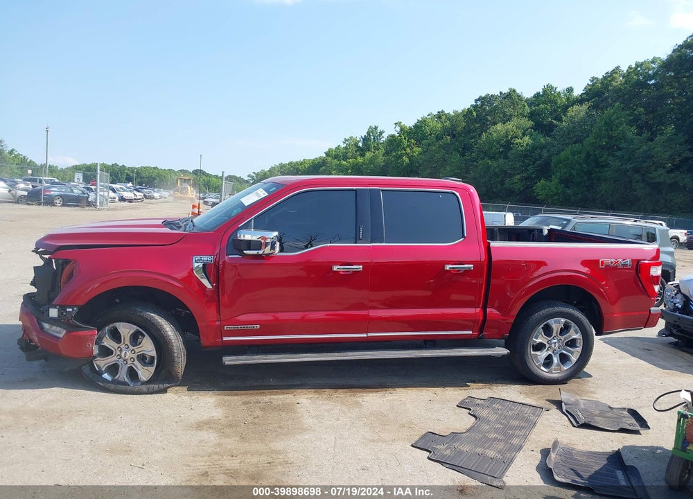 2023 FORD F-150 PLATINUM VIN: 1FTFW1ED7PFB95659