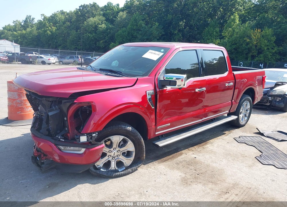 2023 FORD F-150 PLATINUM VIN: 1FTFW1ED7PFB95659