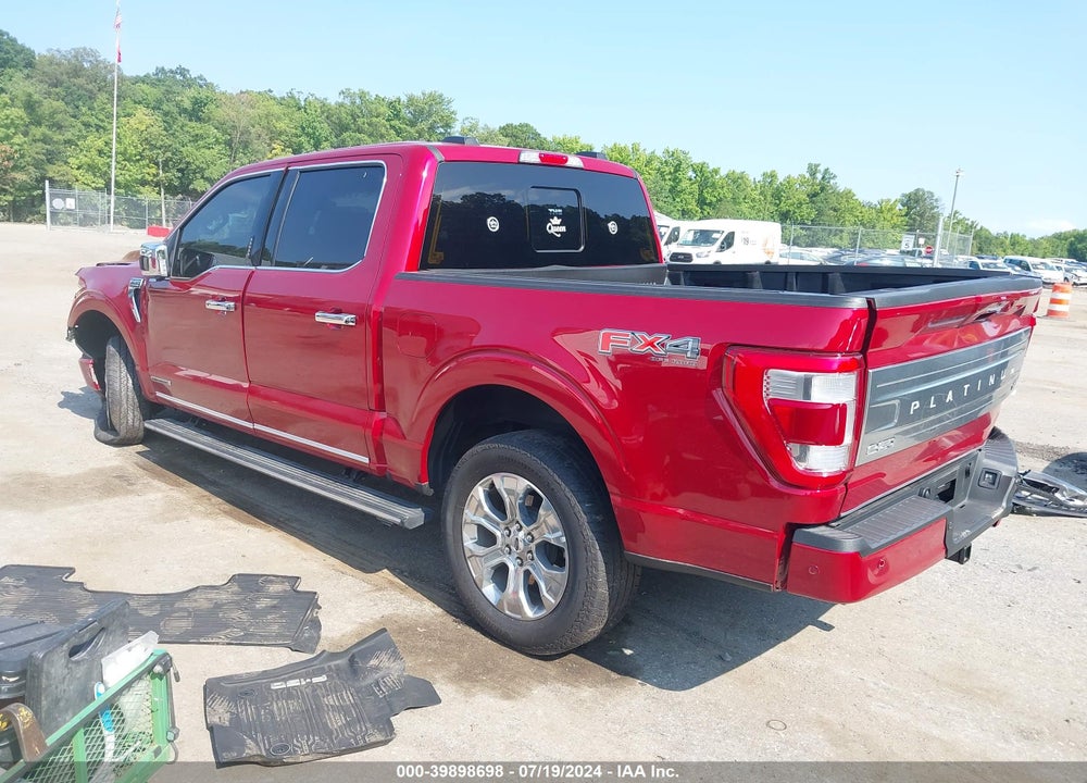 2023 FORD F-150 PLATINUM VIN: 1FTFW1ED7PFB95659
