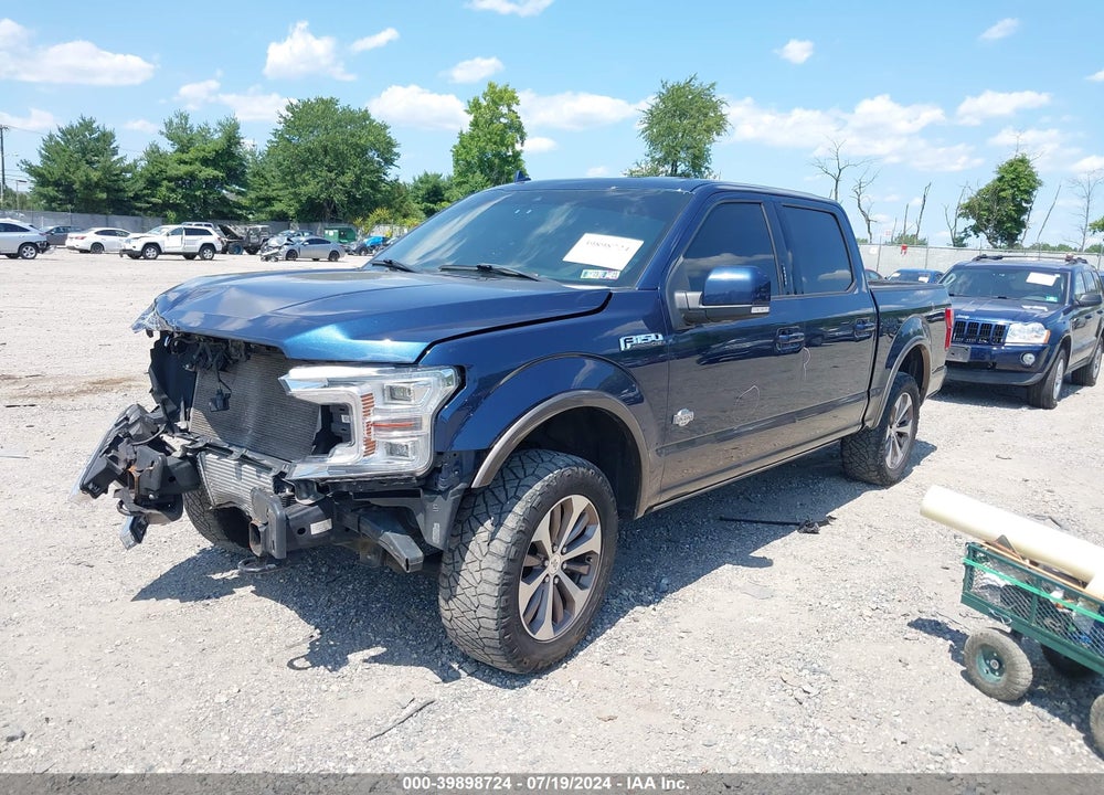 2020 FORD F-150 KING RANCH VIN: 1FTEW1E49LFA41671