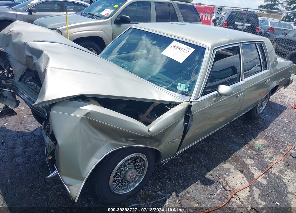 1983 OLDSMOBILE CUTLASS SUPREME BROUGHAM VIN: 1G3AM69A5DM519857
