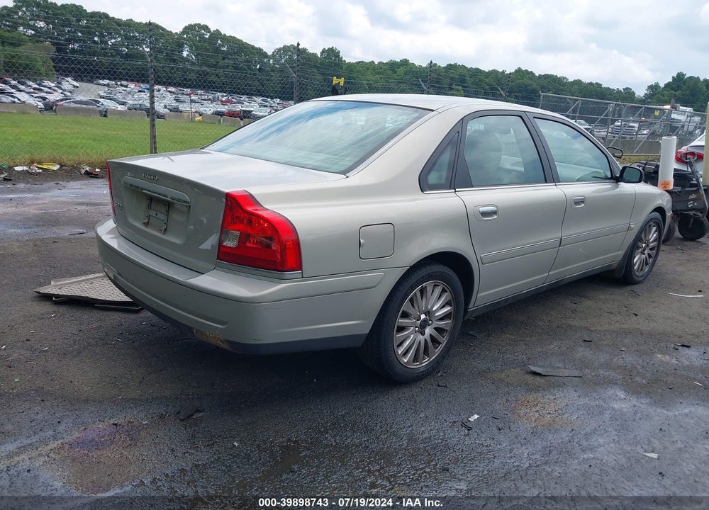 2004 VOLVO S80 2.5T VIN: YV1TS59H241377971