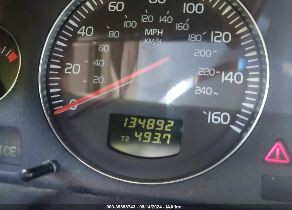 2004 VOLVO S80 2.5T VIN: YV1TS59H241377971
