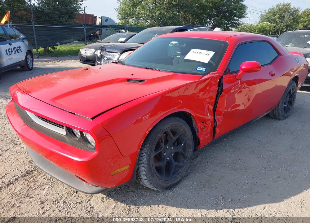 2014 DODGE CHALLENGER SXT VIN: 2C3CDYAG9EH204119