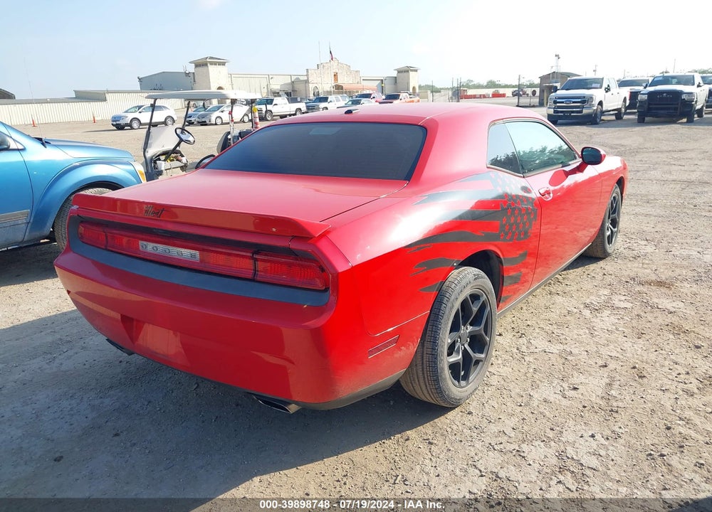 2014 DODGE CHALLENGER SXT VIN: 2C3CDYAG9EH204119