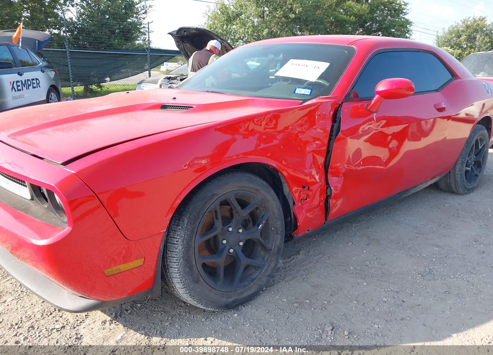 2014 DODGE CHALLENGER SXT VIN: 2C3CDYAG9EH204119