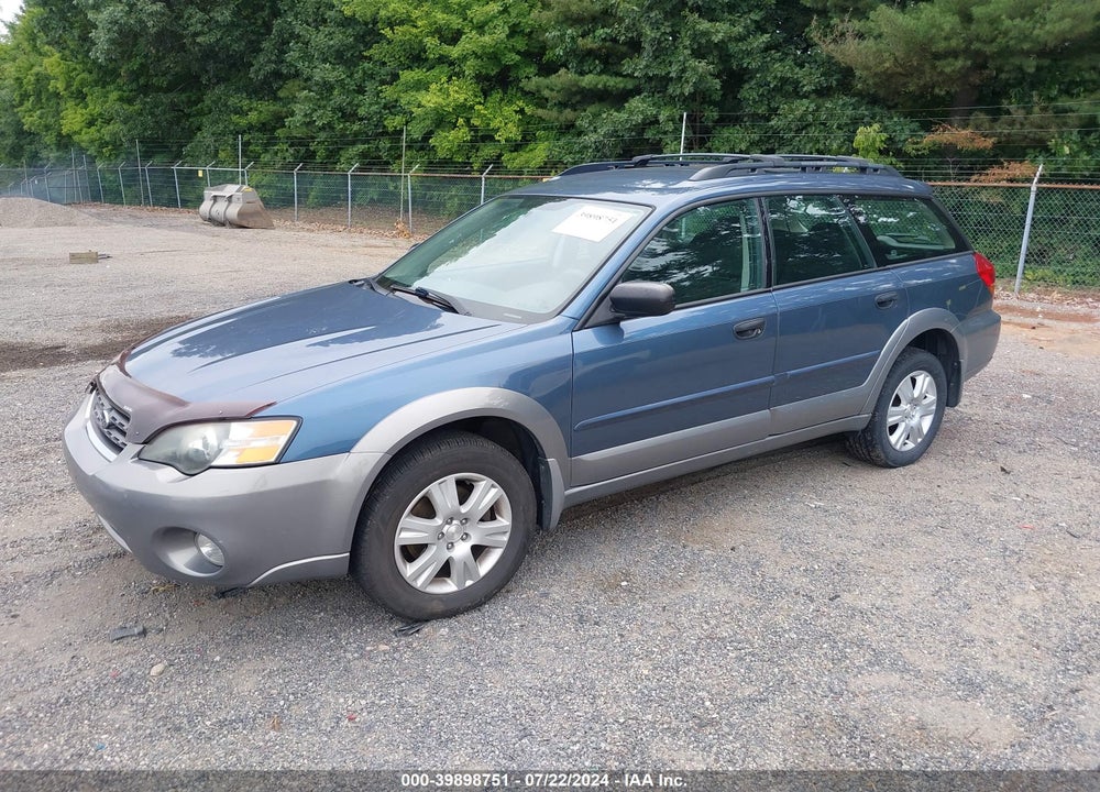 2005 SUBARU OUTBACK 2.5I VIN: 4S4BP61C757391206