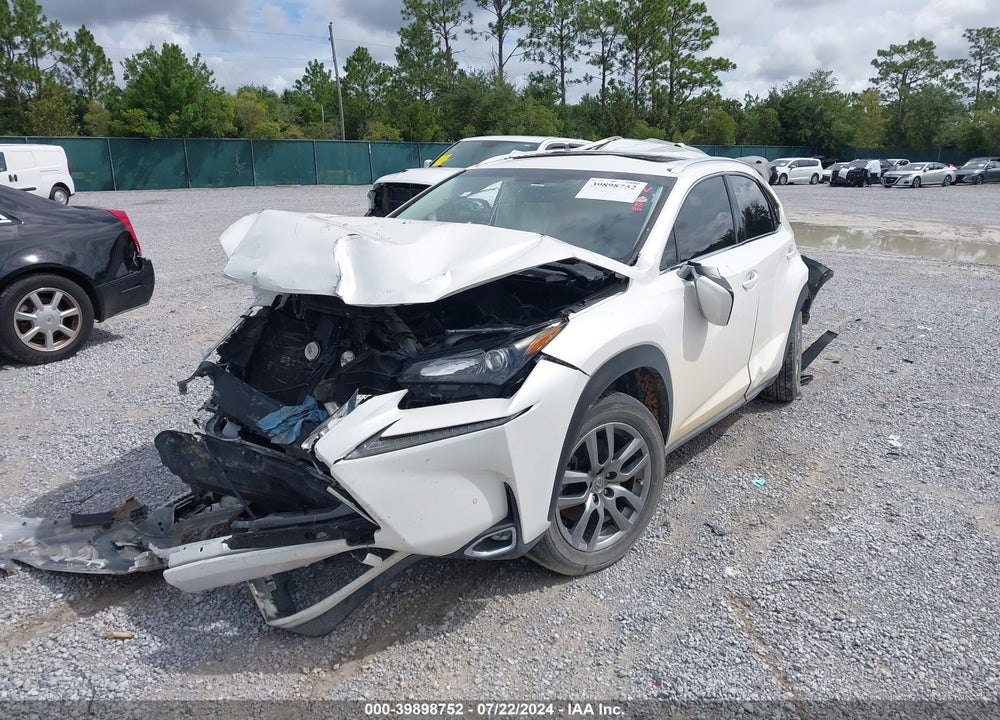 2016 LEXUS NX 200T VIN: JTJYARBZ8G2044498