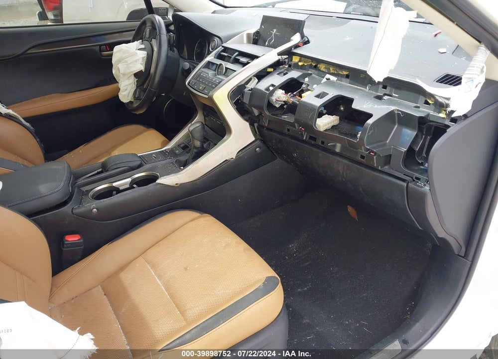 2016 LEXUS NX 200T VIN: JTJYARBZ8G2044498
