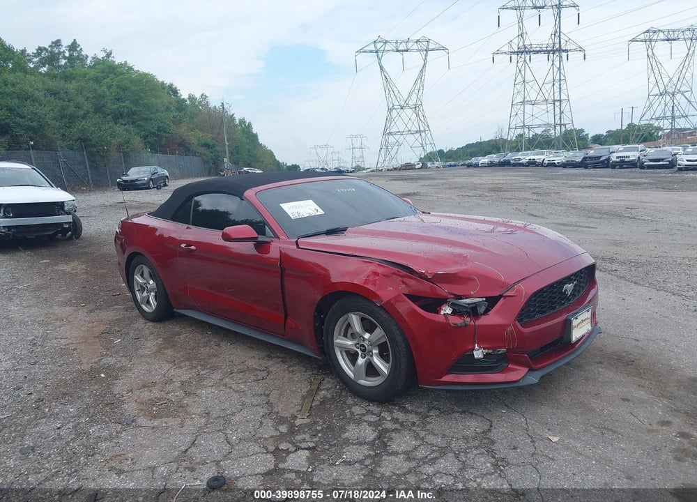 2015 FORD MUSTANG V6 VIN: 1FATP8EM4F5373398