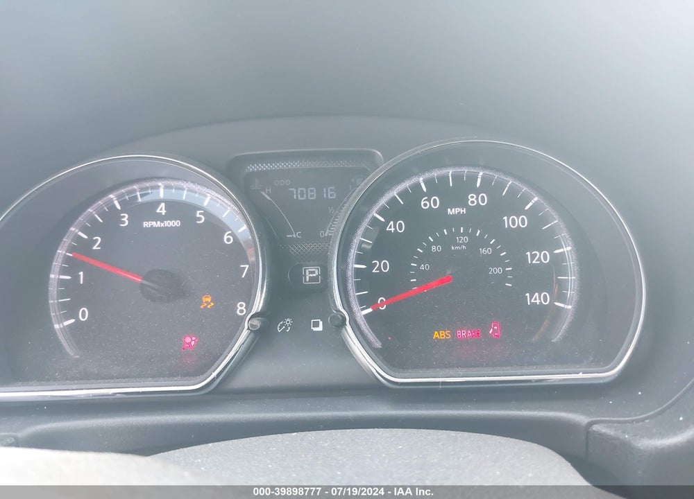 2019 NISSAN VERSA 1.6 SV VIN: 3N1CN7AP5KL814172