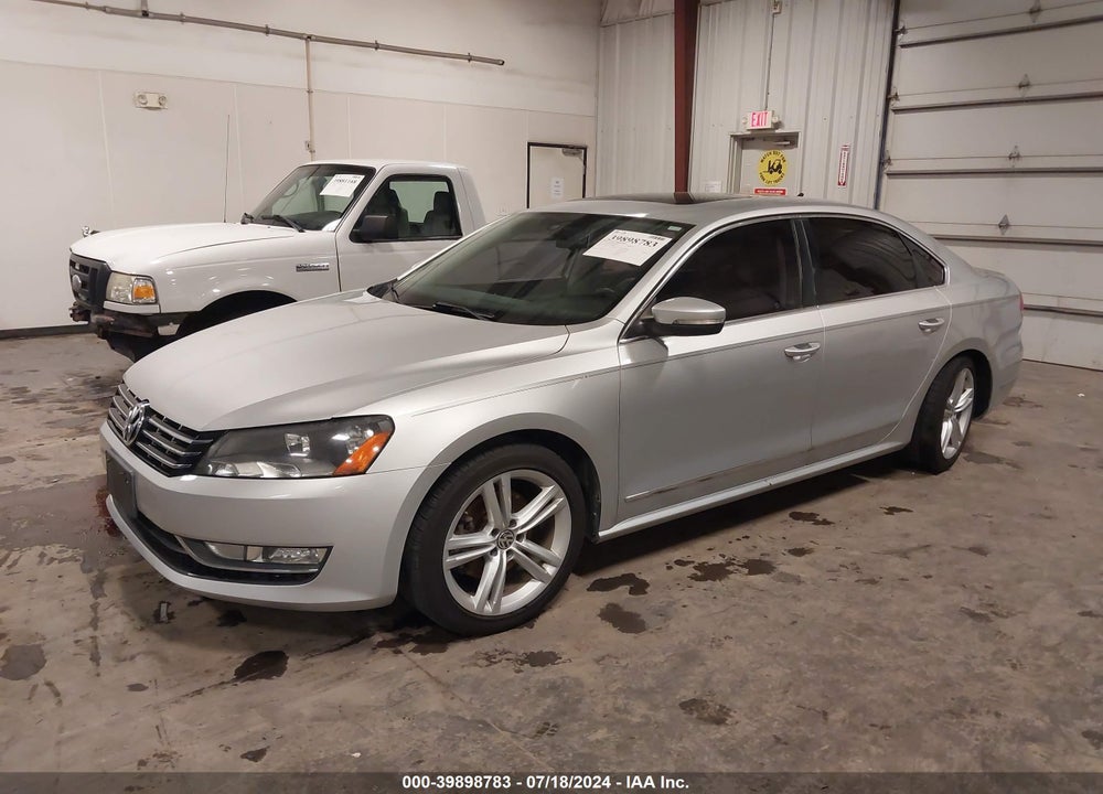 2014 VOLKSWAGEN PASSAT 2.0L TDI SEL PREMIUM VIN: 1VWCN7A35EC032705