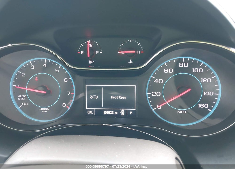 2017 CHEVROLET CRUZE LT AUTO VIN: 3G1BE6SM5HS569632