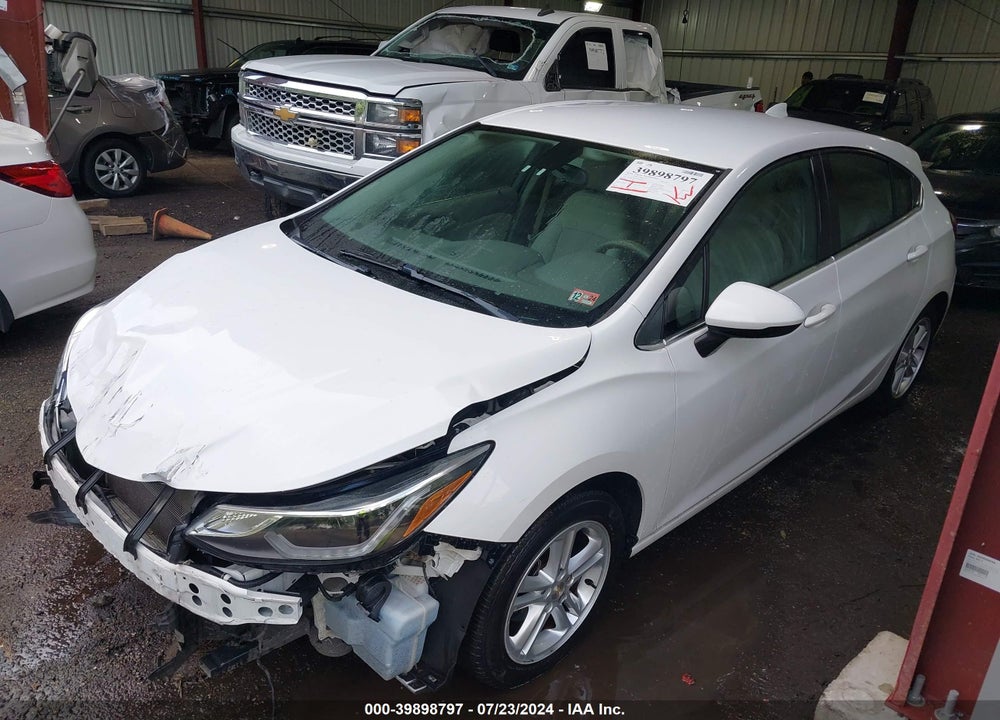 2017 CHEVROLET CRUZE LT AUTO VIN: 3G1BE6SM5HS569632
