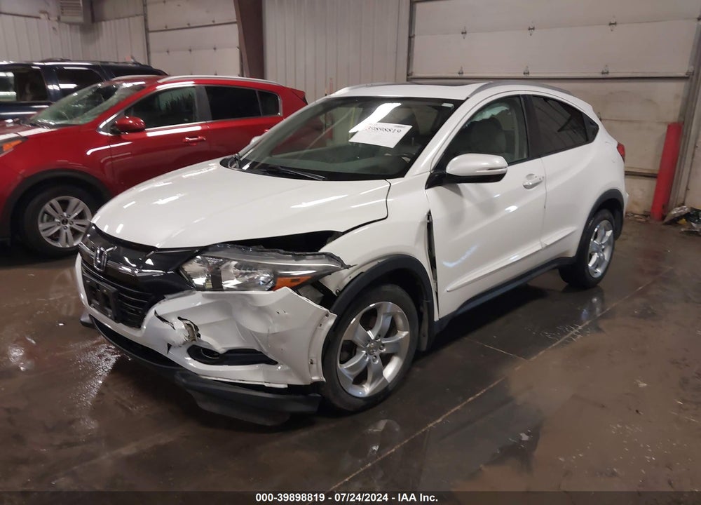 2016 HONDA HR-V EX-L VIN: 3CZRU6H77GM702382