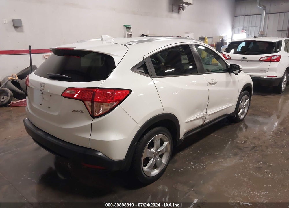 2016 HONDA HR-V EX-L VIN: 3CZRU6H77GM702382