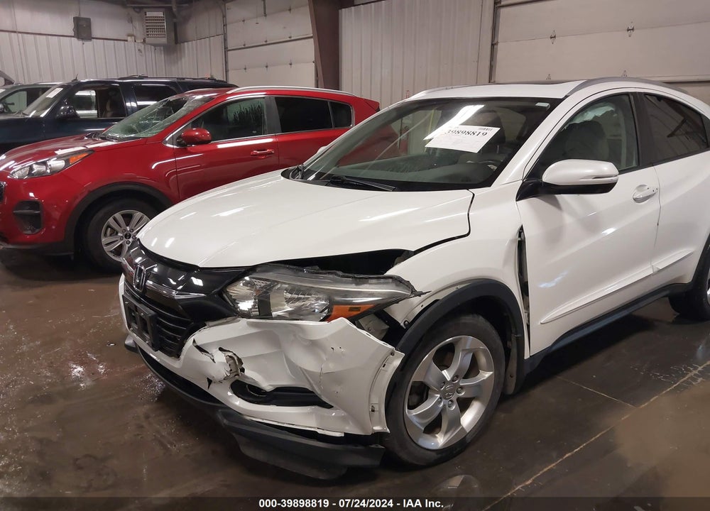 2016 HONDA HR-V EX-L VIN: 3CZRU6H77GM702382