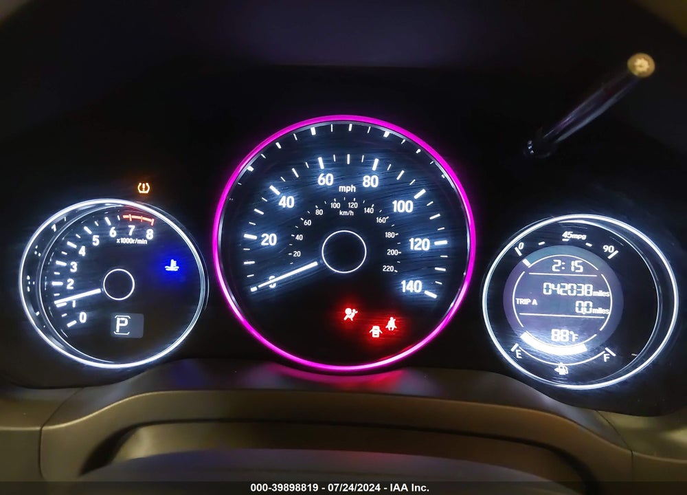 2016 HONDA HR-V EX-L VIN: 3CZRU6H77GM702382