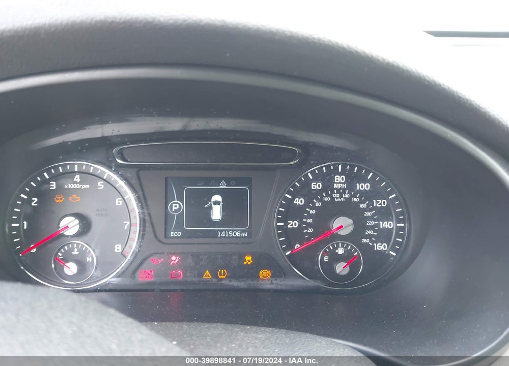 2016 KIA SORENTO 2.4L LX VIN: 5XYPG4A36GG117998