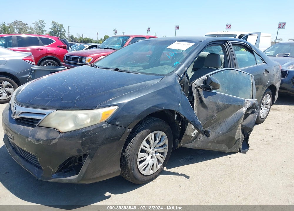 2012 TOYOTA CAMRY LE VIN: 4T4BF1FK4CR232122