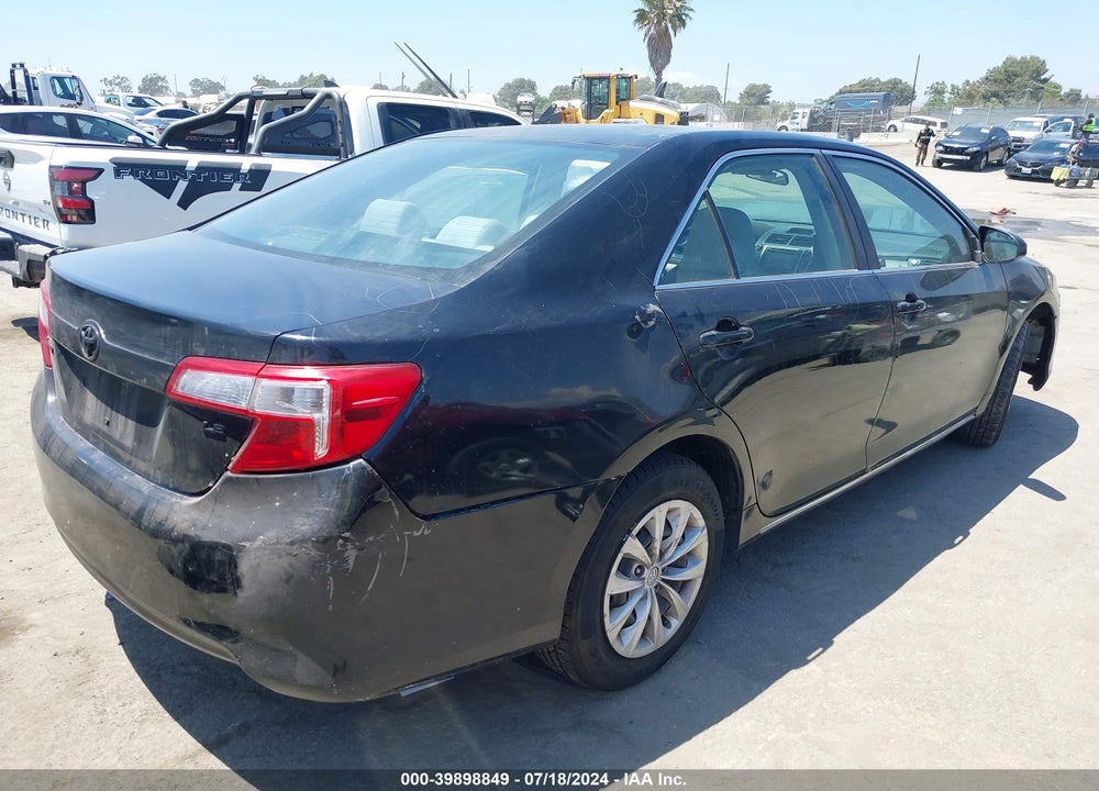 2012 TOYOTA CAMRY LE VIN: 4T4BF1FK4CR232122