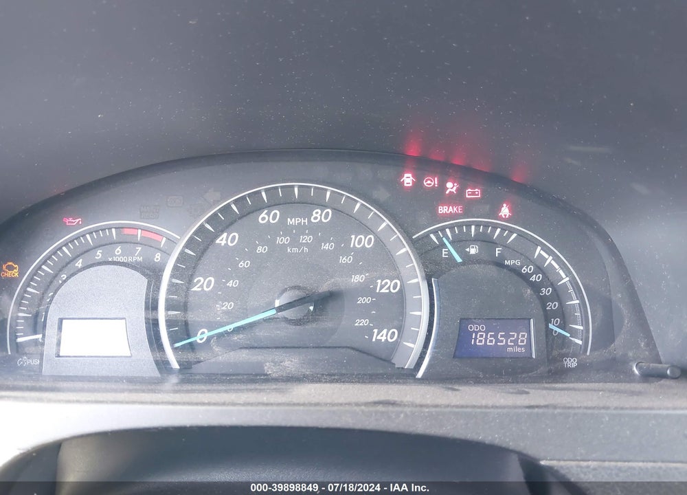 2012 TOYOTA CAMRY LE VIN: 4T4BF1FK4CR232122