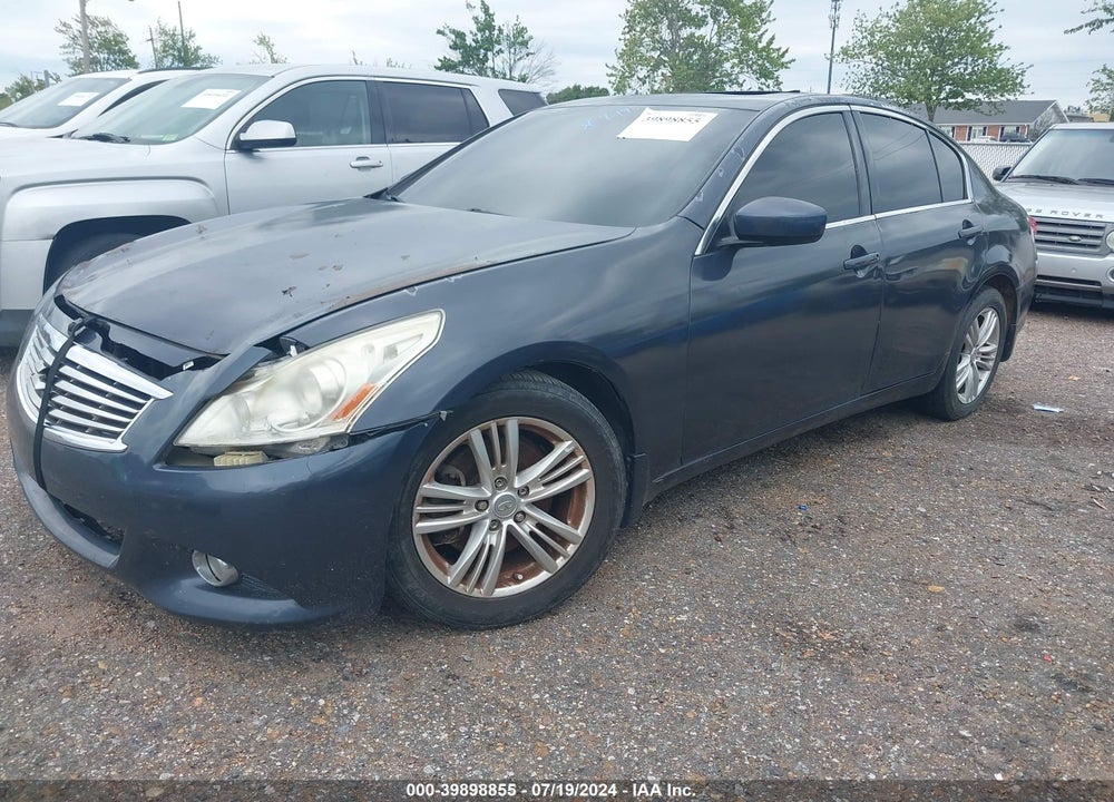 2012 INFINITI G37 JOURNEY VIN: JN1CV6AP0CM935595