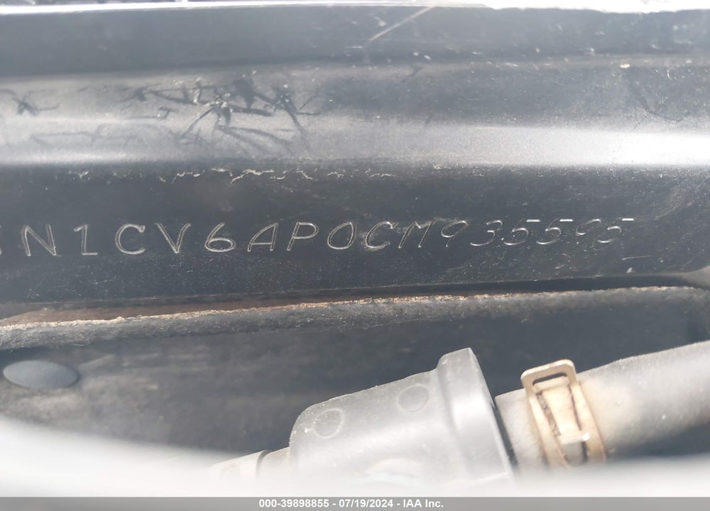2012 INFINITI G37 JOURNEY VIN: JN1CV6AP0CM935595