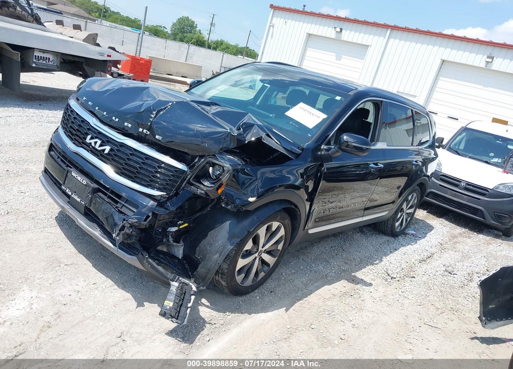 2022 KIA TELLURIDE S VIN: 5XYP6DHCXNG297718