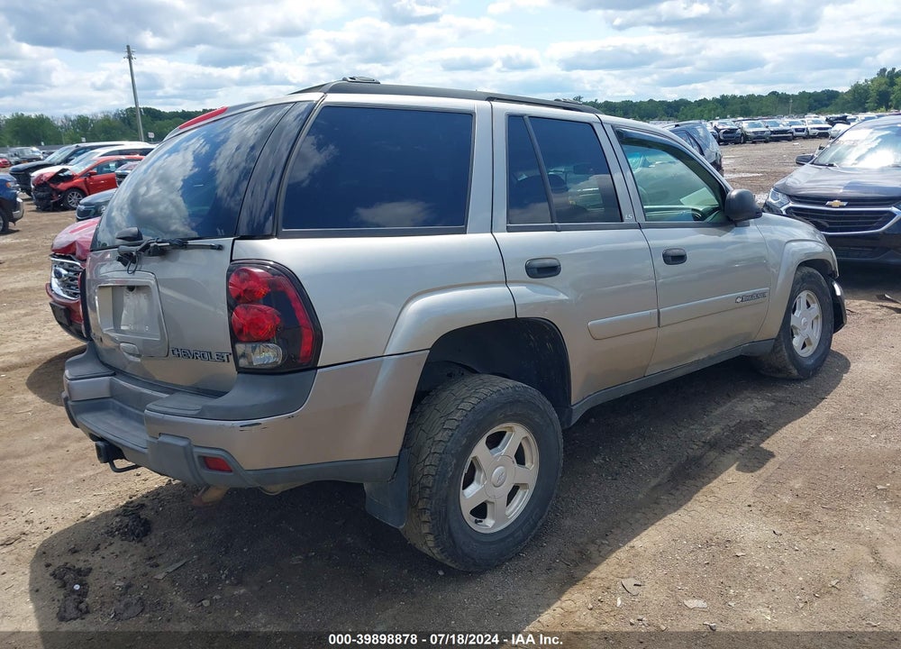 2002 CHEVROLET TRAILBLAZER LS VIN: 1GNDT13S122439850