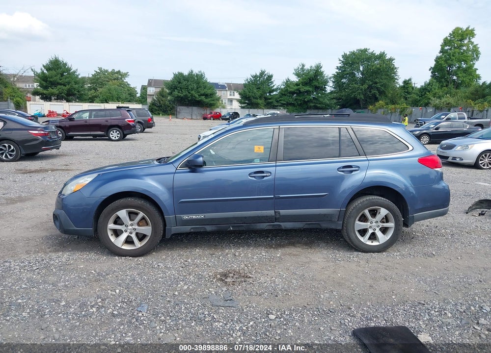 2014 SUBARU OUTBACK 3.6R LIMITED VIN: 4S4BRDLC9E2237511