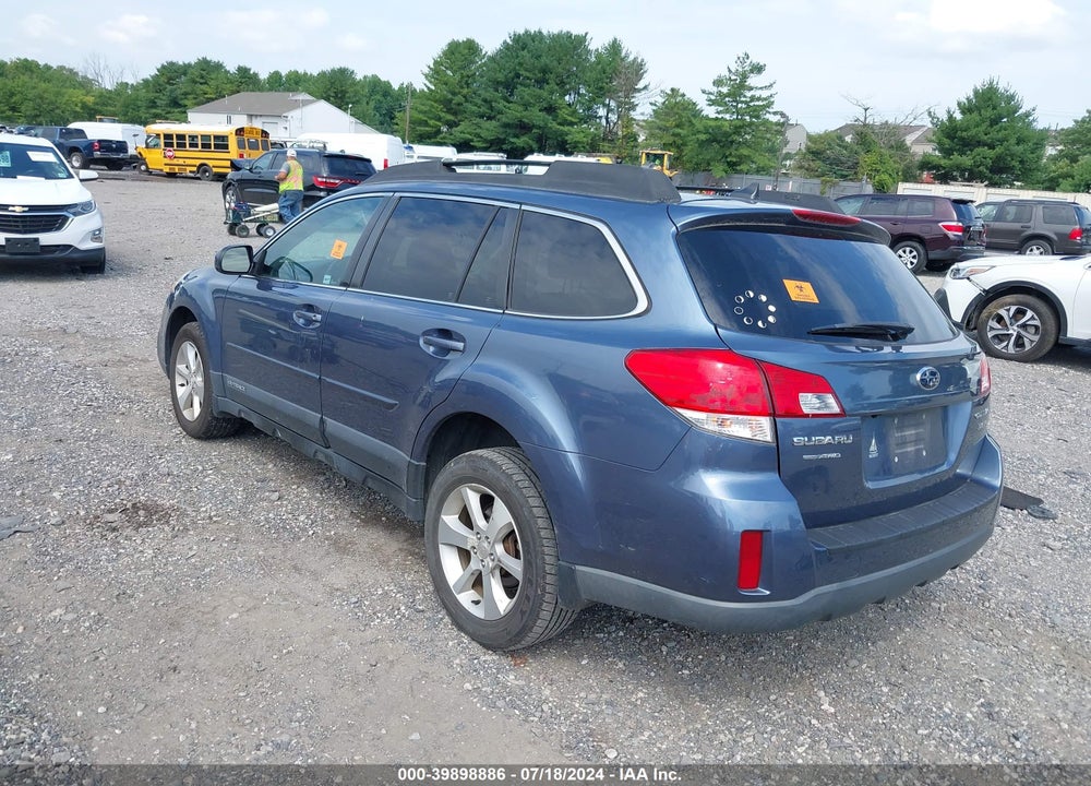 2014 SUBARU OUTBACK 3.6R LIMITED VIN: 4S4BRDLC9E2237511