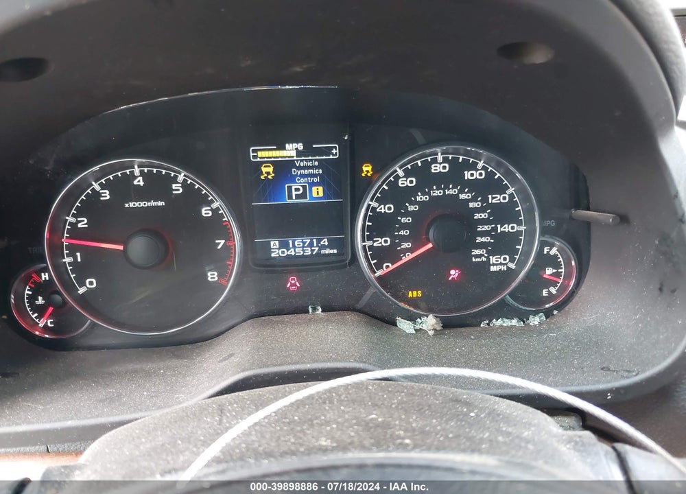 2014 SUBARU OUTBACK 3.6R LIMITED VIN: 4S4BRDLC9E2237511
