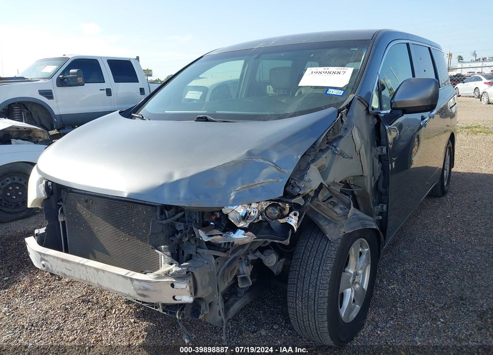 2015 NISSAN QUEST SV VIN: JN8AE2KP9F9123557