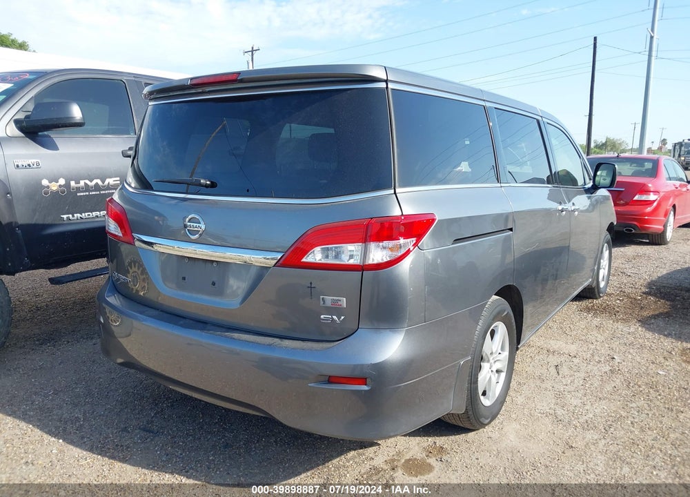 2015 NISSAN QUEST SV VIN: JN8AE2KP9F9123557