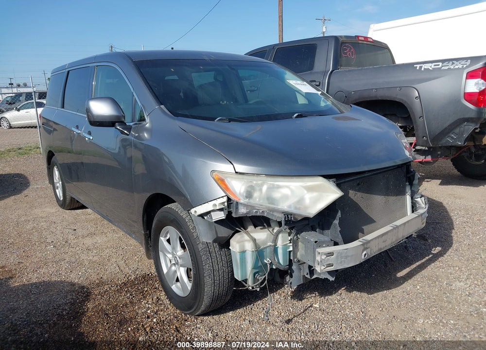 2015 NISSAN QUEST SV VIN: JN8AE2KP9F9123557
