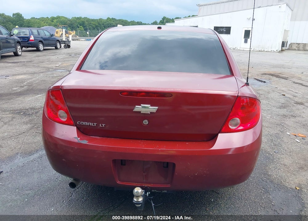 2008 CHEVROLET COBALT LT VIN: 1G1AL58F487199308