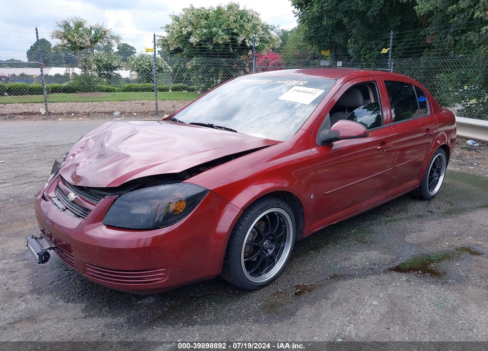 2008 CHEVROLET COBALT LT VIN: 1G1AL58F487199308