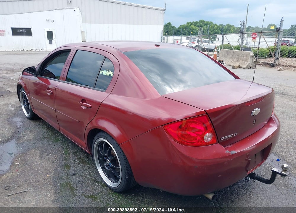 2008 CHEVROLET COBALT LT VIN: 1G1AL58F487199308