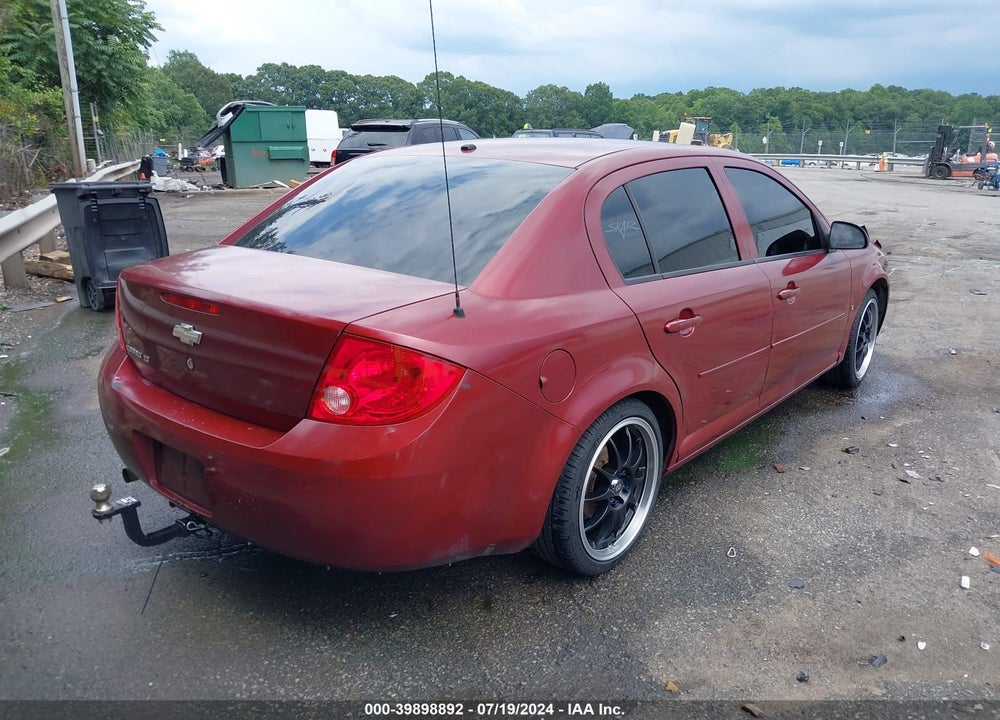 2008 CHEVROLET COBALT LT VIN: 1G1AL58F487199308