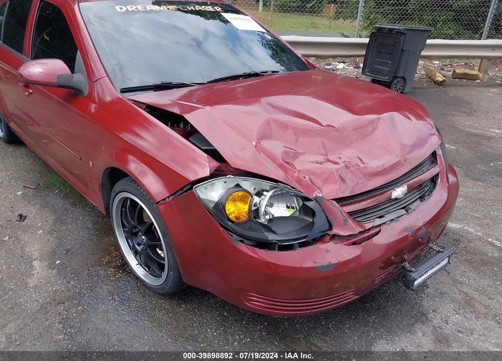 2008 CHEVROLET COBALT LT VIN: 1G1AL58F487199308