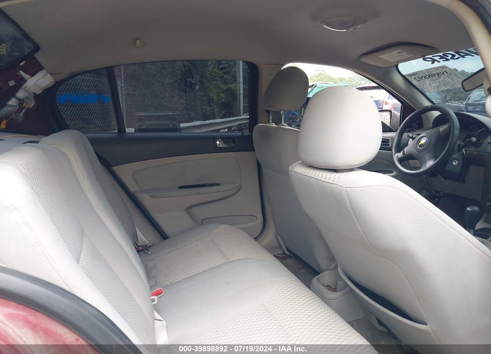 2008 CHEVROLET COBALT LT VIN: 1G1AL58F487199308