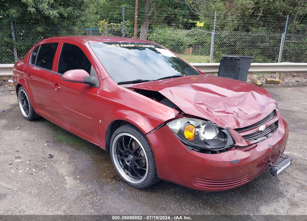 2008 CHEVROLET COBALT LT VIN: 1G1AL58F487199308