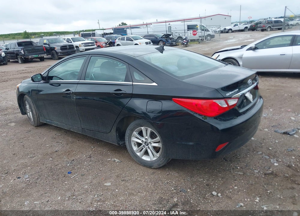 2014 HYUNDAI SONATA GLS VIN: 5NPEB4AC9EH913169