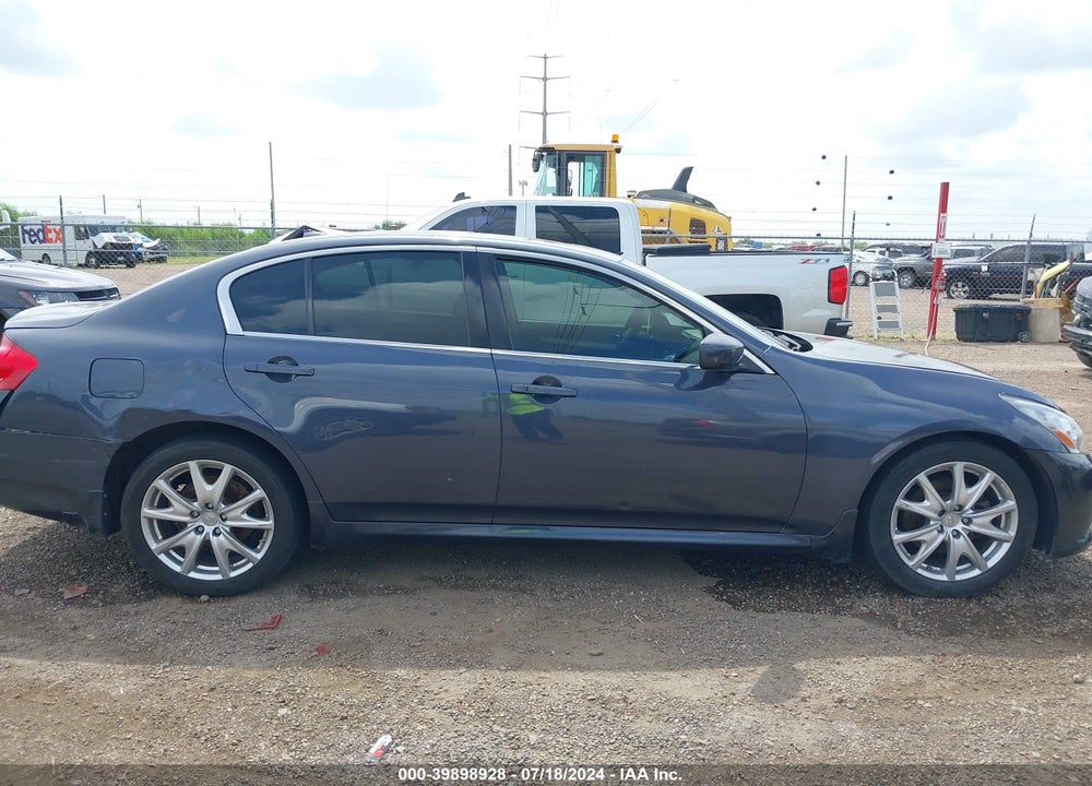 2011 INFINITI G37X VIN: JN1CV6AR4BM412855