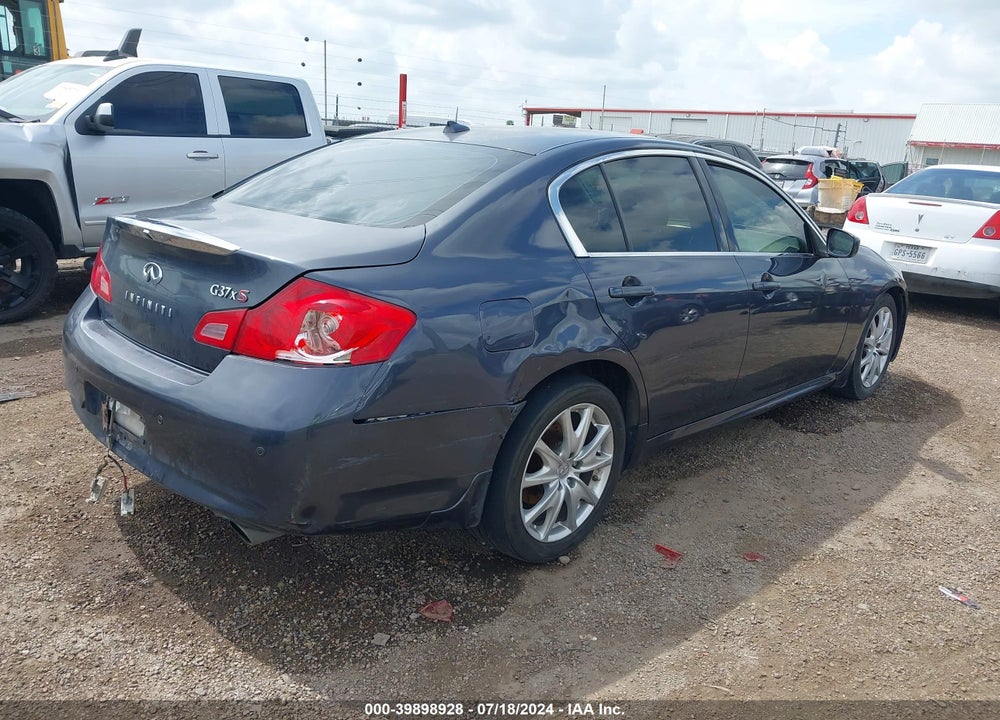 2011 INFINITI G37X VIN: JN1CV6AR4BM412855