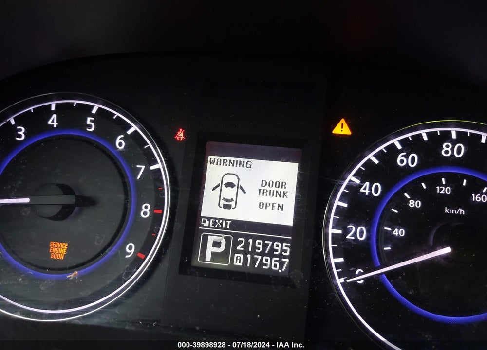 2011 INFINITI G37X VIN: JN1CV6AR4BM412855