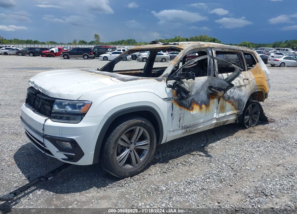 2019 VOLKSWAGEN ATLAS 3.6L V6 SE W/TECHNOLOGY R-LINE VIN: 1V2XR2CA7KC568296