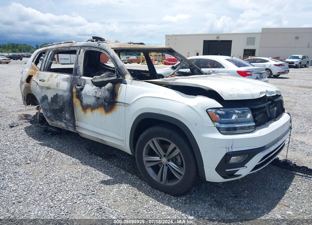 2019 VOLKSWAGEN ATLAS 3.6L V6 SE W/TECHNOLOGY R-LINE VIN: 1V2XR2CA7KC568296